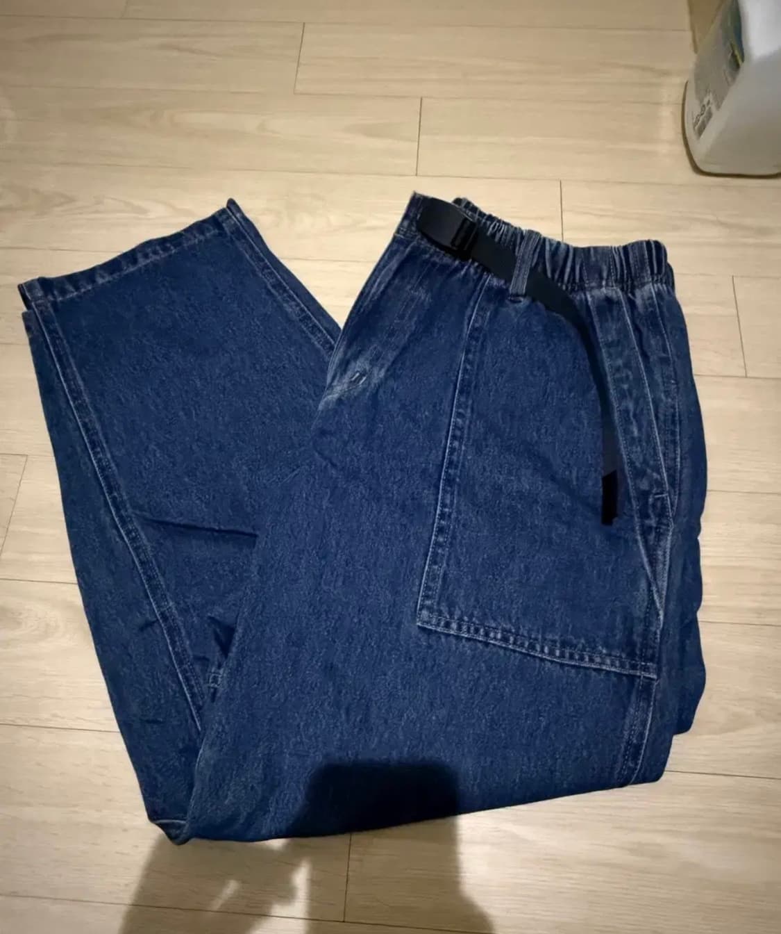 그라미치 루즈테이퍼드팬츠 데님 M 상품이미지2