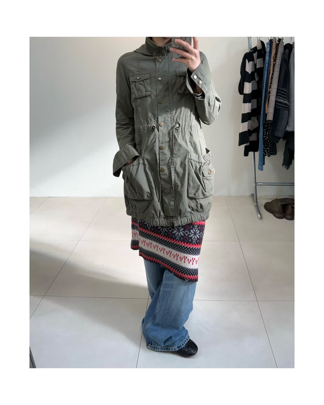 빈티지 후디 자켓 상품이미지4