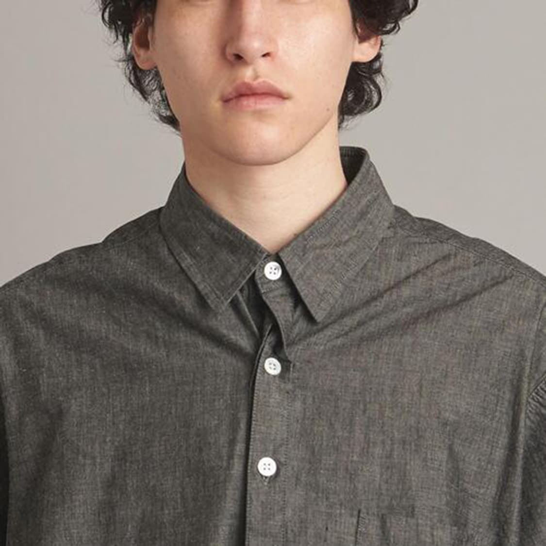 Steven Alan Chambray Single Needle Shirt 상품이미지5