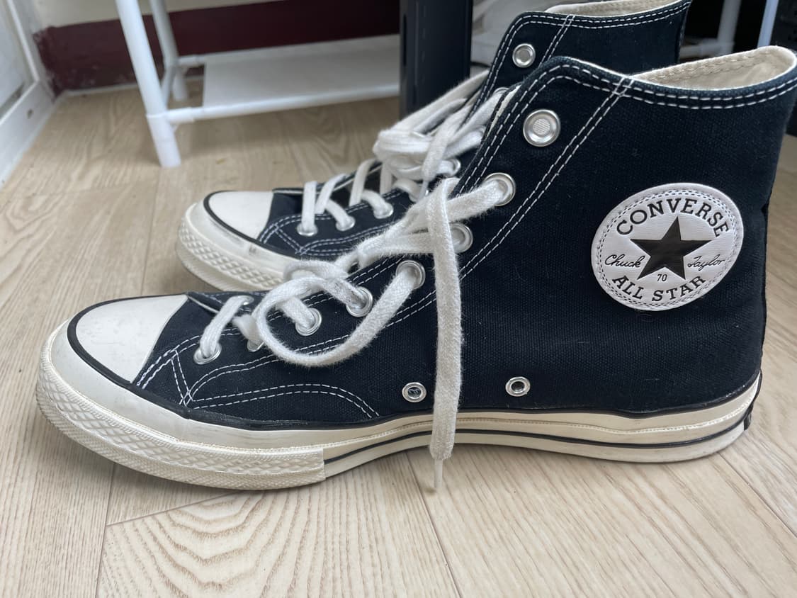 컨버스 척 70 하이 블랙 상품이미지4