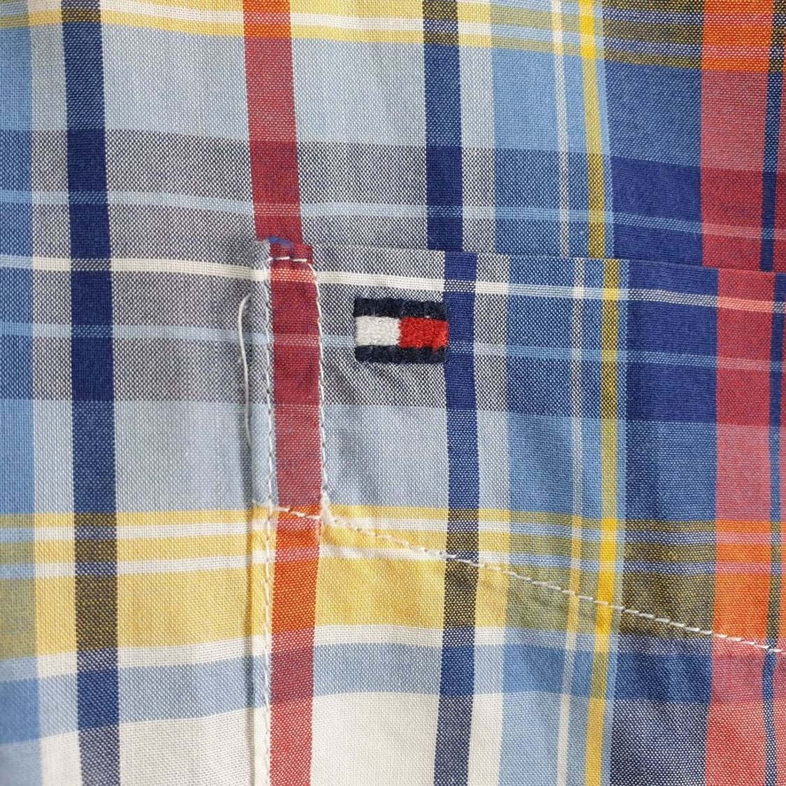 타미힐피거 다채색 남자 셔츠 XL N4638 상품이미지4