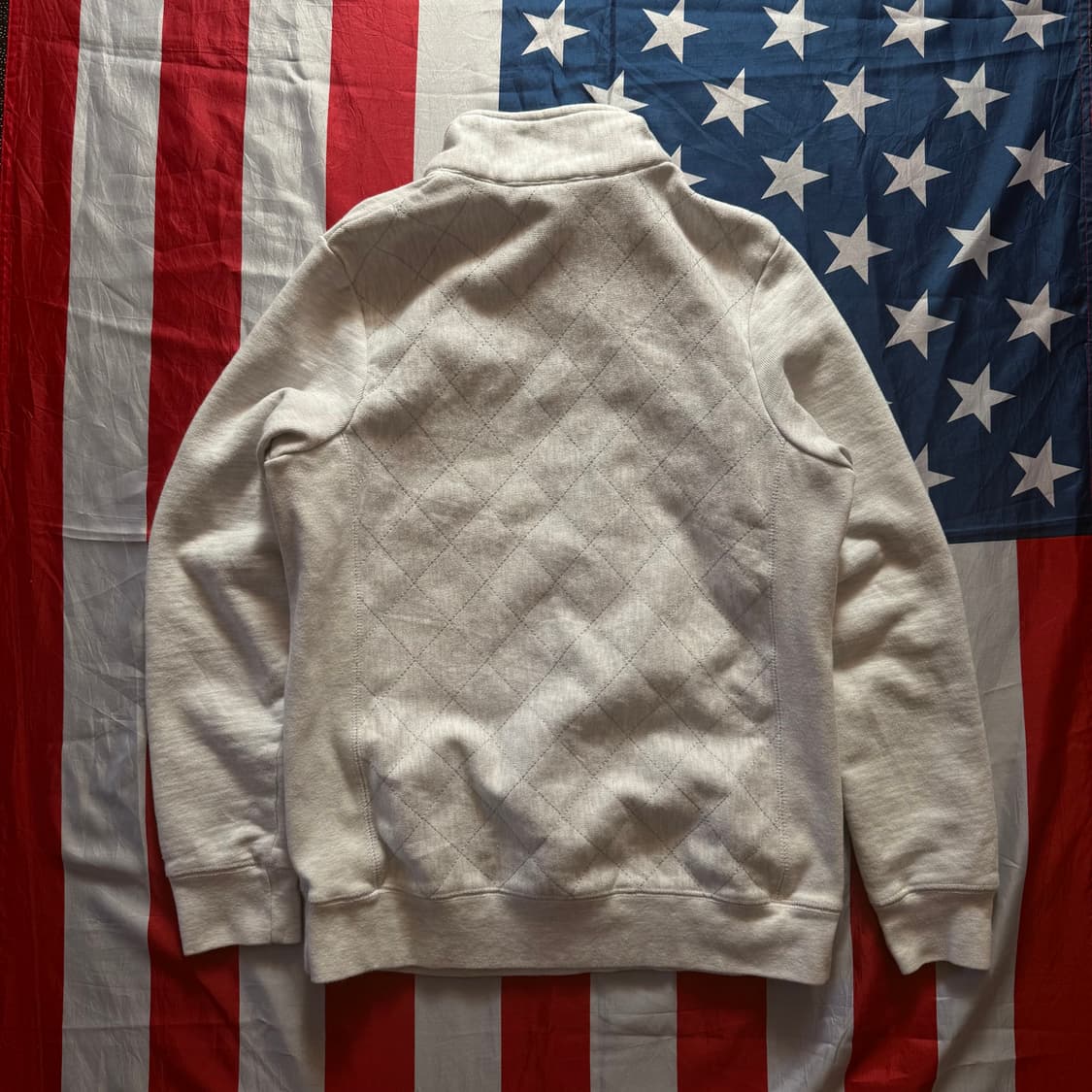 [S] 챔피온 리버스위브 뉴욕 호프스트라 유니버시티 반집업 맨투맨 상품이미지7