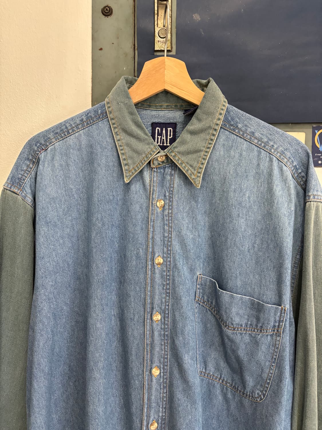 OLD GAP Denim Shirt 상품이미지2
