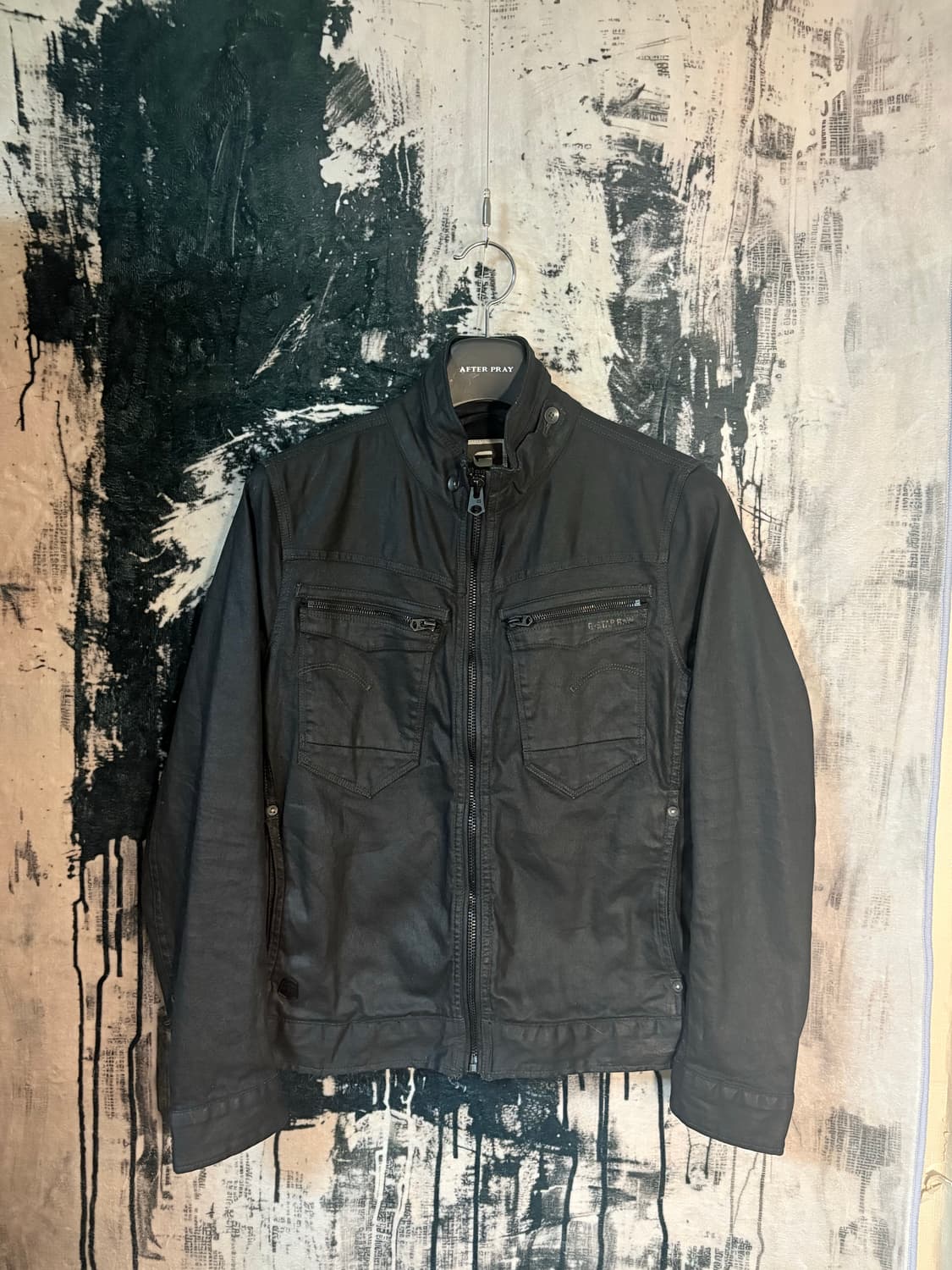 G-star raw waxed demin rider jacket 상품이미지1