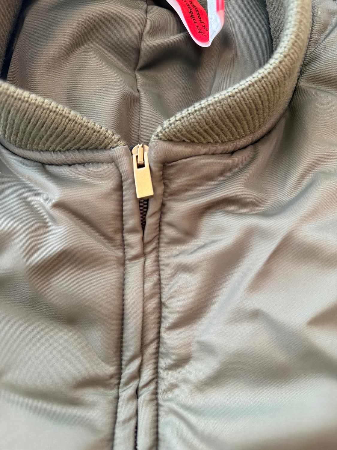 피어오브갓 이터널 봄버 블루종 카키  상품이미지5