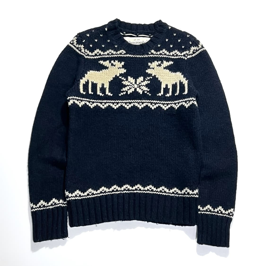 아베크롬비 노르딕 라운드 니트 상품이미지1