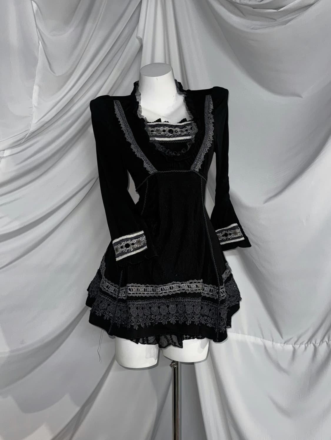 Ozz Angelo 오즈안젤로 캐캐체세라깔 고스고딕 오리엔탈 코디세트 상품이미지3