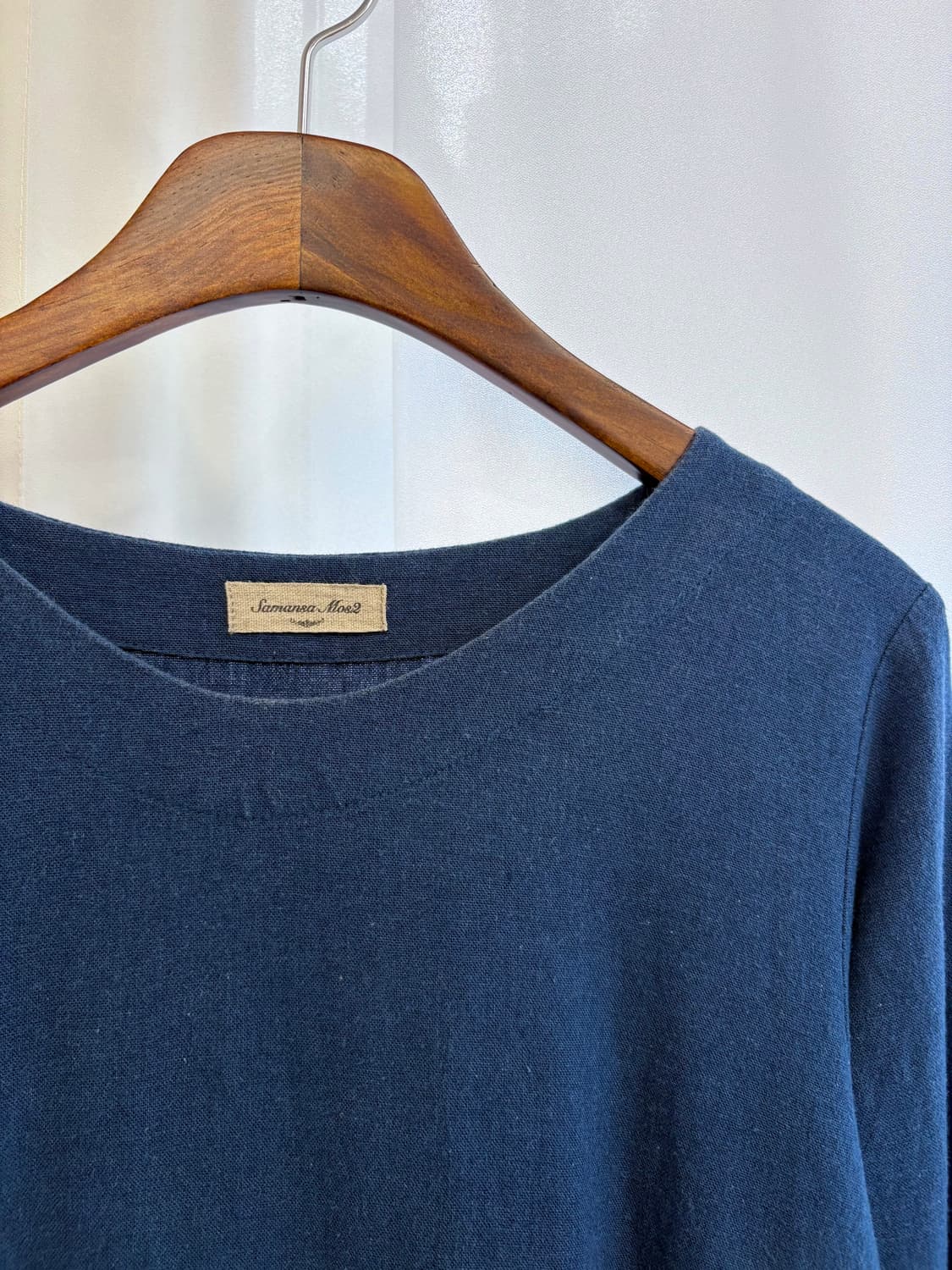 samansa mos2 린넨 코튼 모리걸 롱 원피스 JPN 상품이미지3