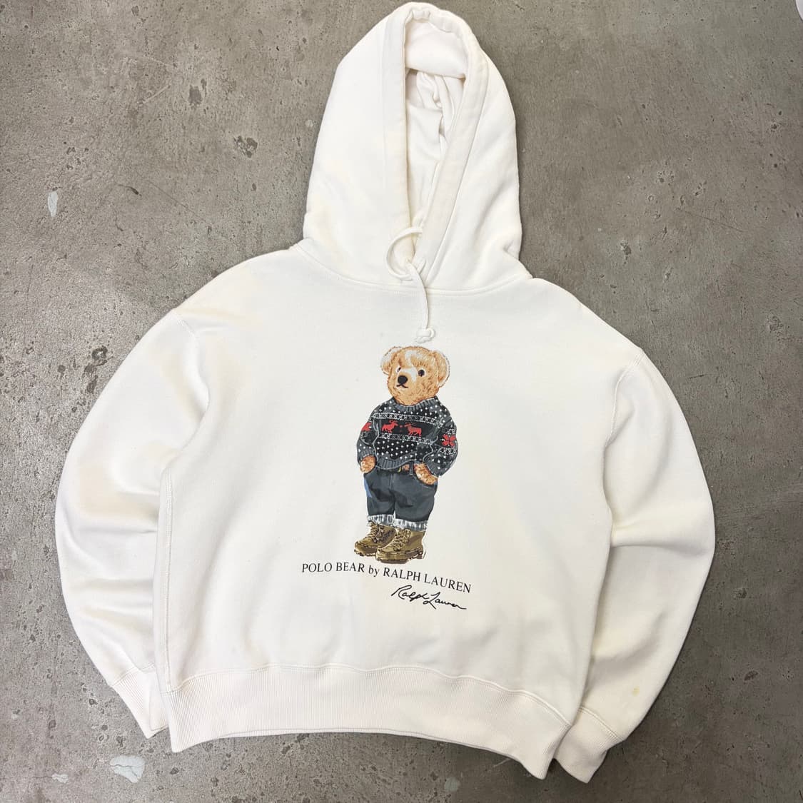 폴로랄프로렌 베어 빅프린팅 후드티[2200] 상품이미지1