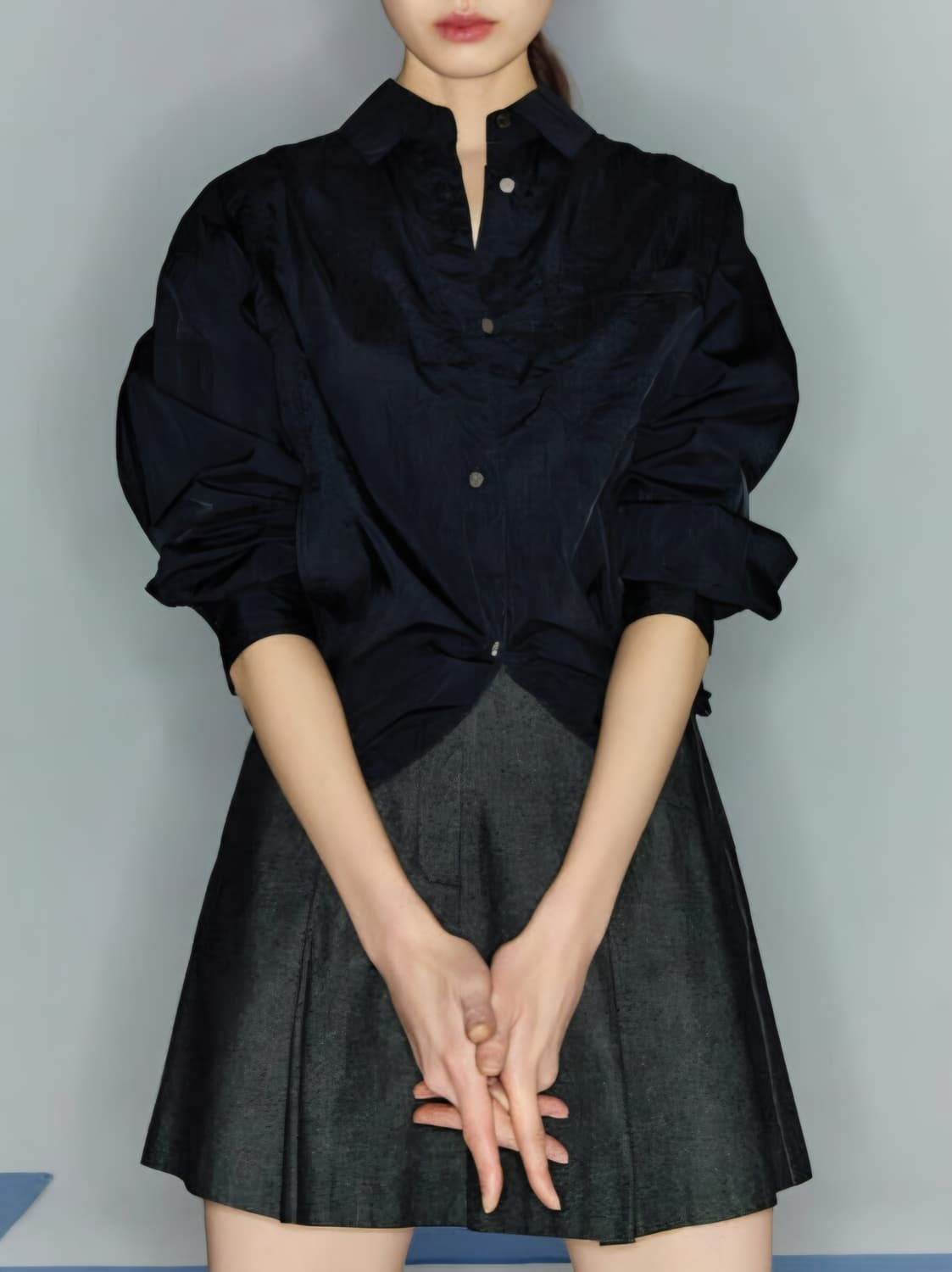 브리엘 나일론 셔츠 자켓 85(90) 상품이미지1