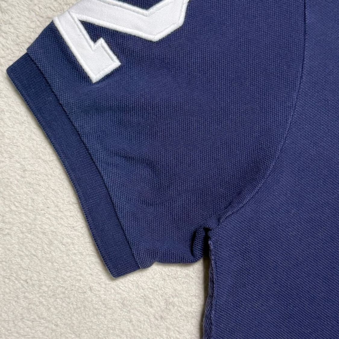 폴로 랄프로렌 빅포니 럭비 PK 카라 티셔츠 네이비 XL 상품이미지3