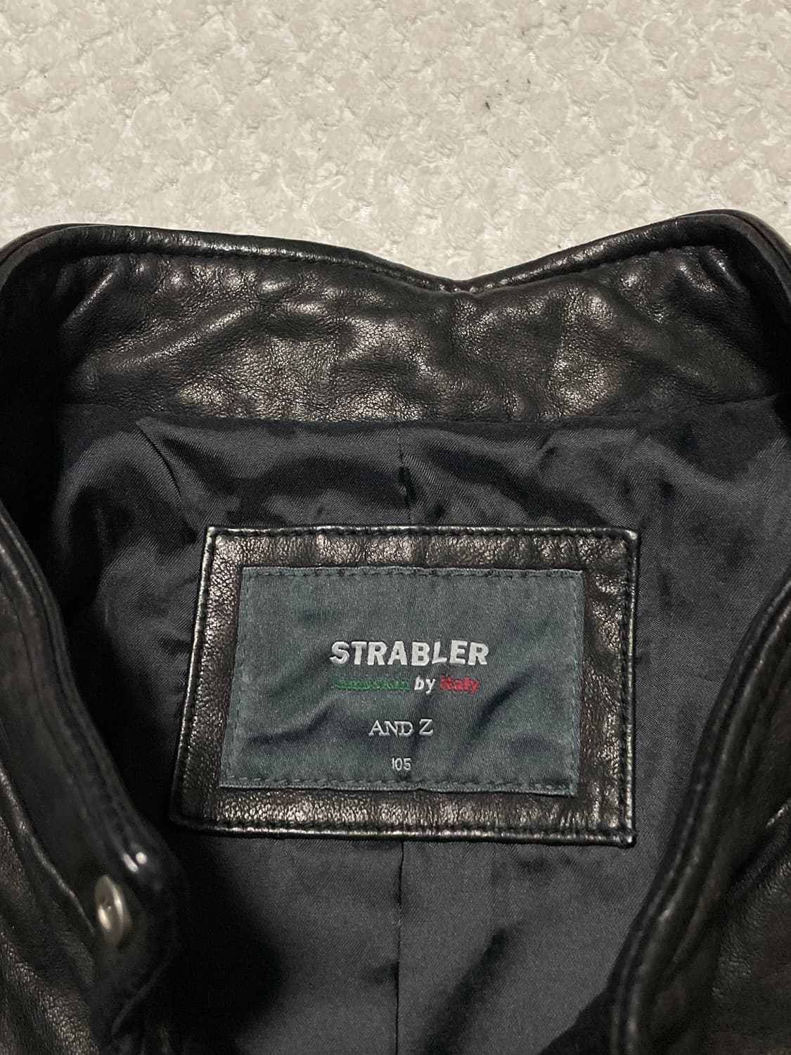 AND Z 웨스턴 무드 램스킨 양가죽 바이커 레더 자켓 상품이미지6