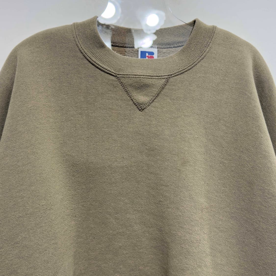 90s 러셀 에슬레틱 블랭크 스웻셔츠 USA 상품이미지2