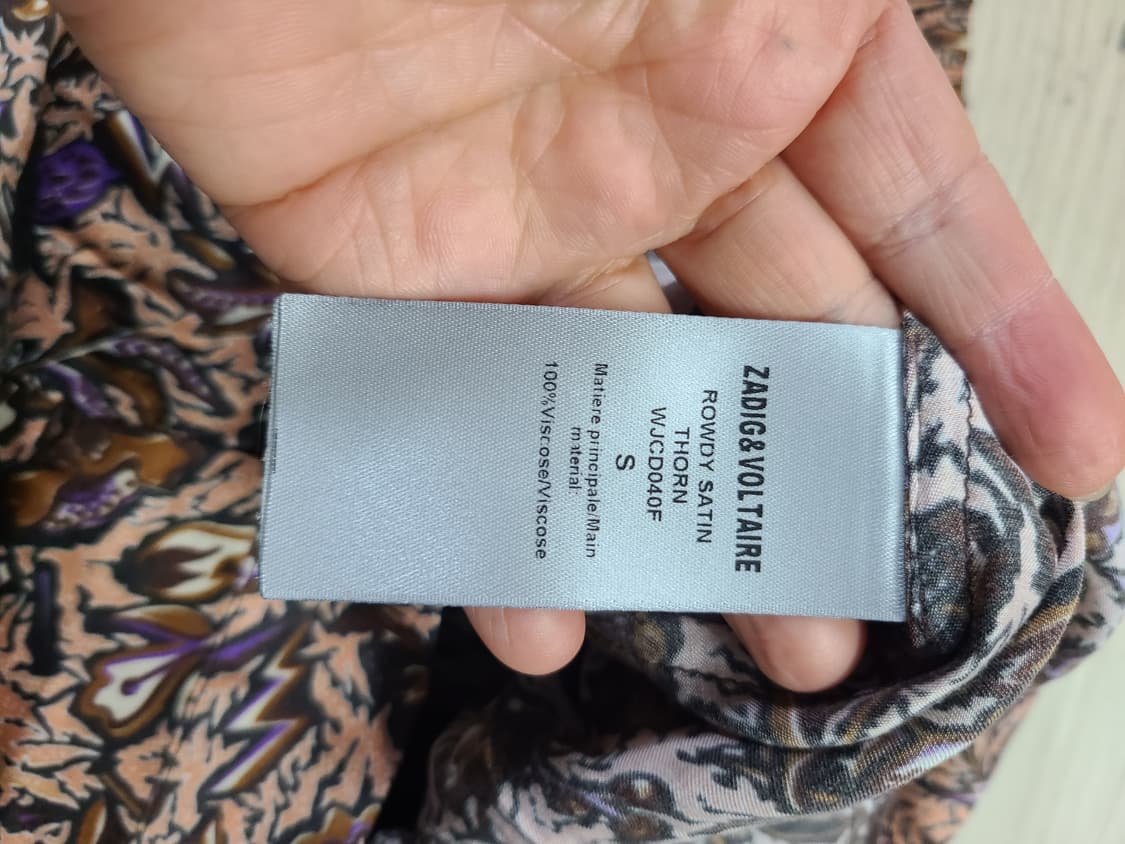 쟈딕앤볼테르 언밸런스 미디 스커트 S 상품이미지7