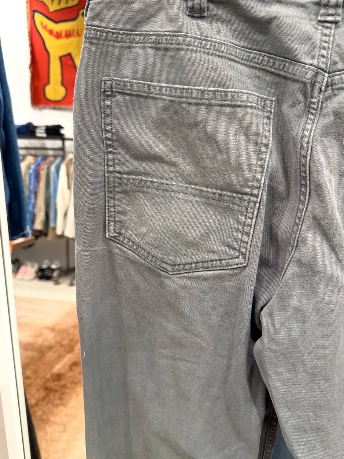Carhartt 칼하트 빈티지 페인팅 워크 팬츠 (34inch) 상품이미지6