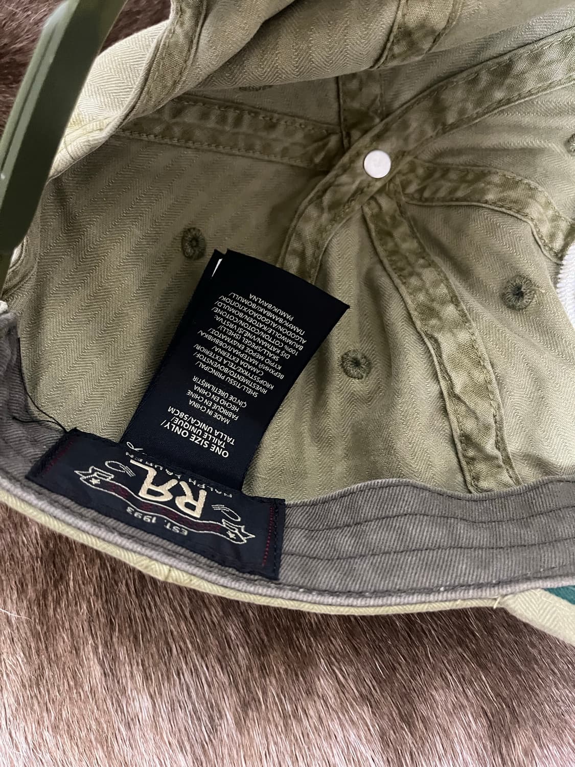 RRL 볼캡 상품이미지2