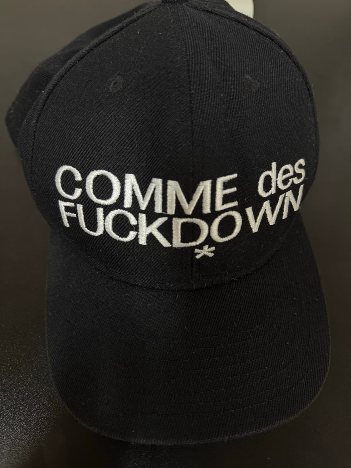 Comme des fuckdown 꼼데퍽다운 스냅백 캡 상품이미지2