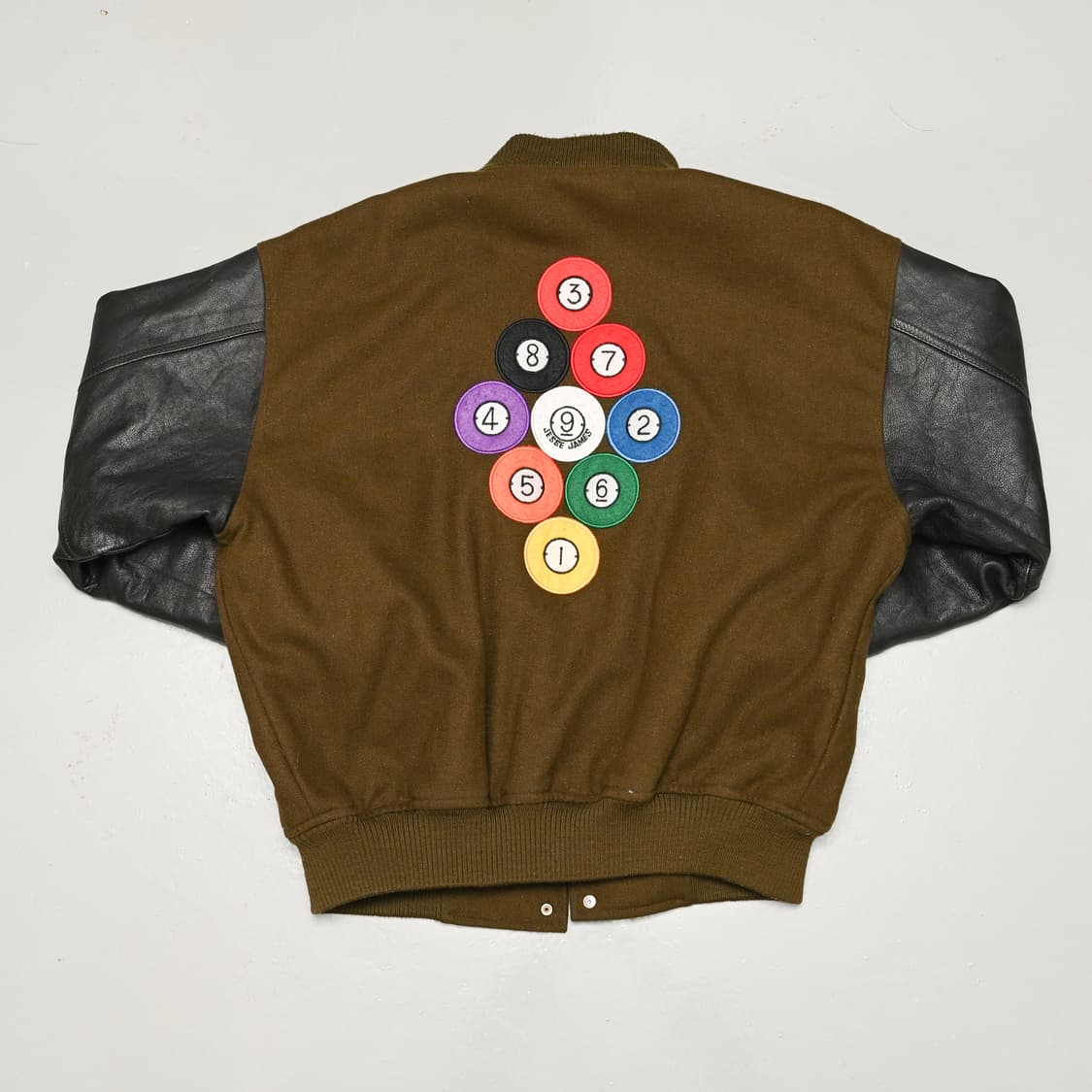 빈티지 레더암 스타디움 자켓 상품이미지2