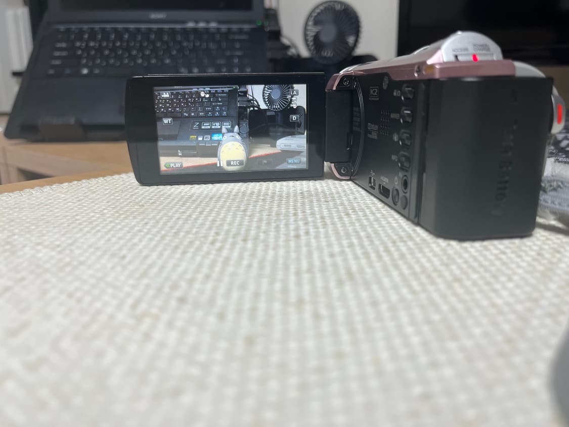 JVC GZ-E265 핑크 풀HD 캠코더 (소장용 S급 컨디션) 상품이미지9