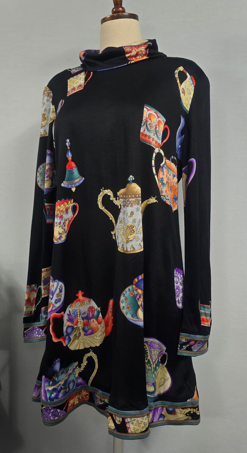 레오날드 실크 혼방 원피스 L사이즈 상품이미지4