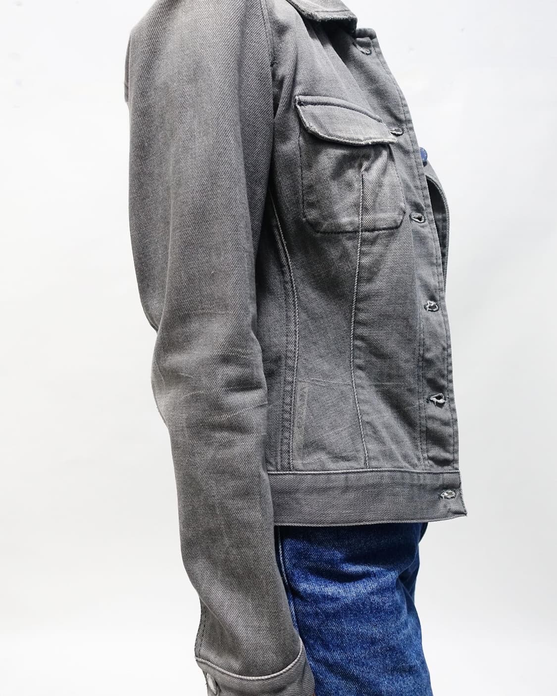 프라다 데님 워싱 자켓 상품이미지1