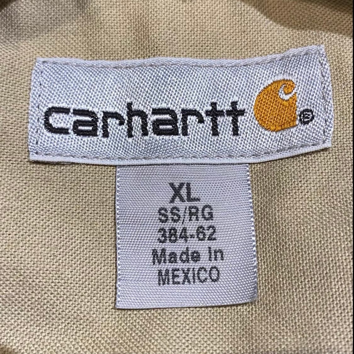 Carhartt 칼하트 빅사이즈 오리지널 반팔 워크 셔츠 상품이미지4