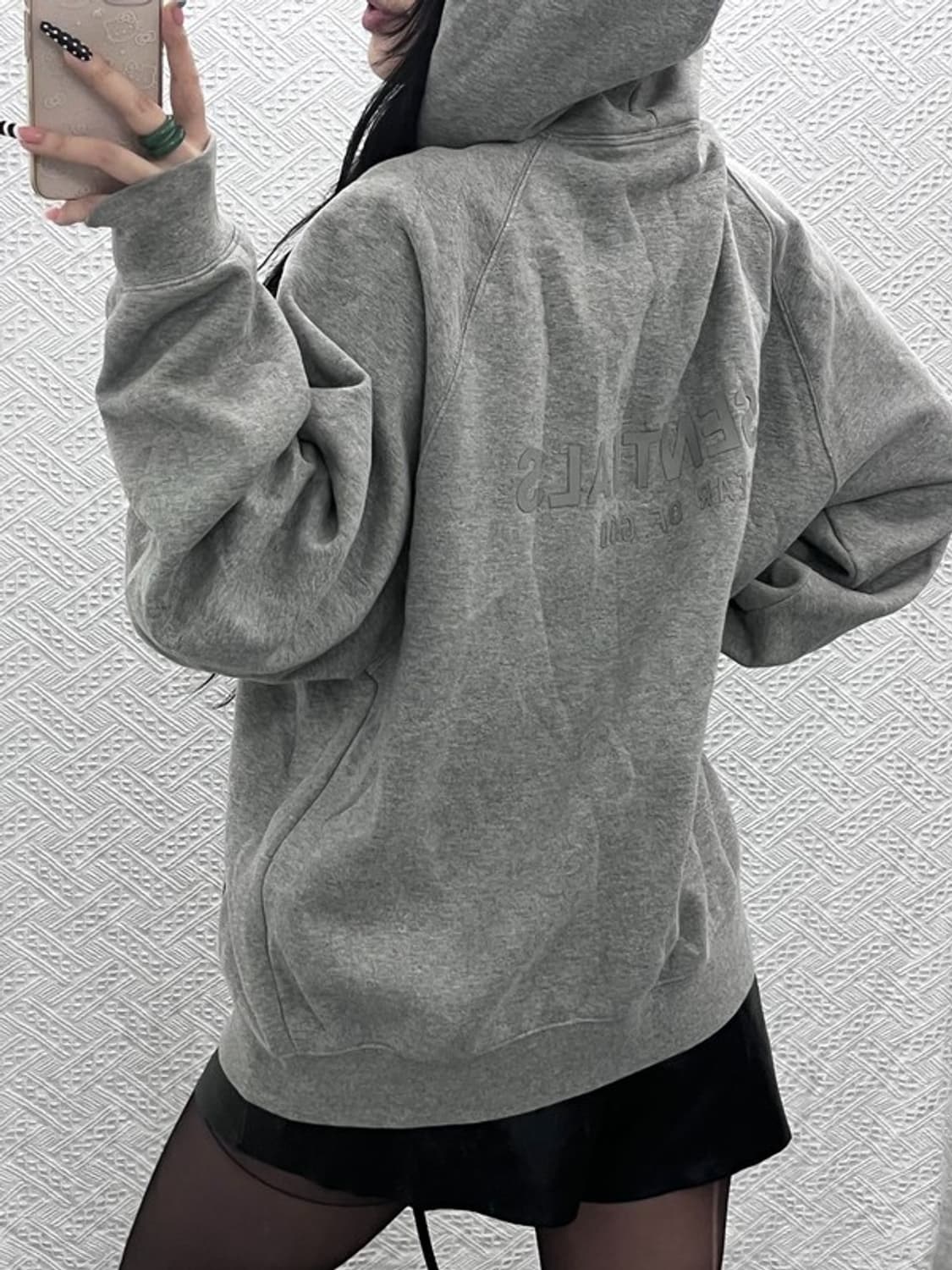 피어 오브 갓 에센셜 모던 캐주얼 빈티지 백로고 후드티 M C10471 상품이미지1