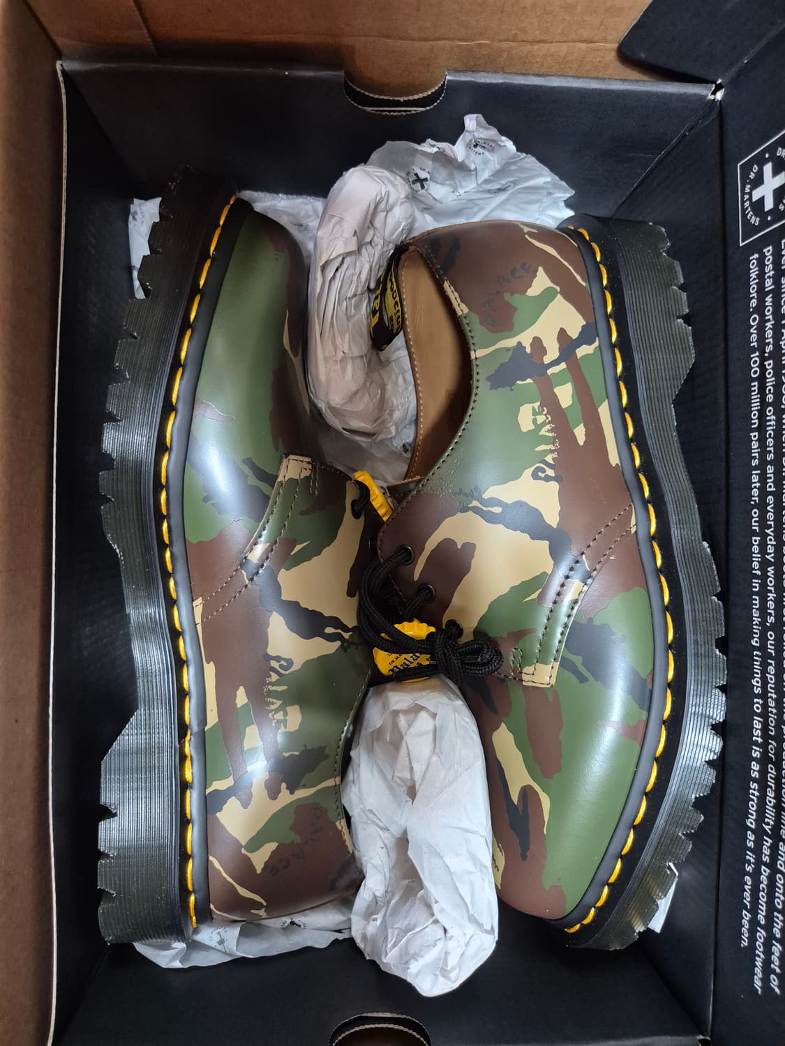 UK9 280 닥터마틴 팔라스 1461 카모 상품이미지2