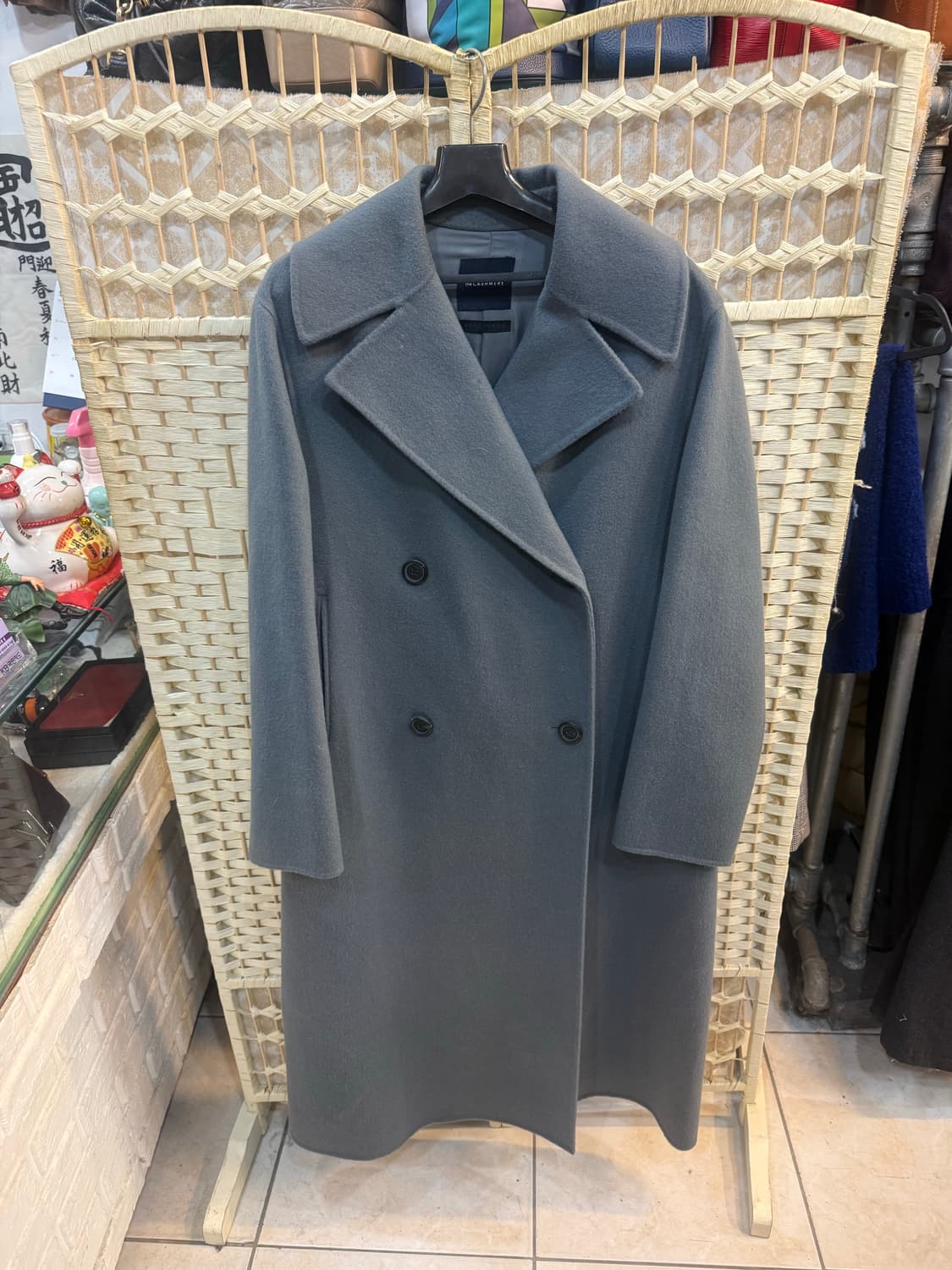 66/19fw 정품 한섬더캐시미어 캐시미어혼방 롱코트 팝니다 상품이미지1