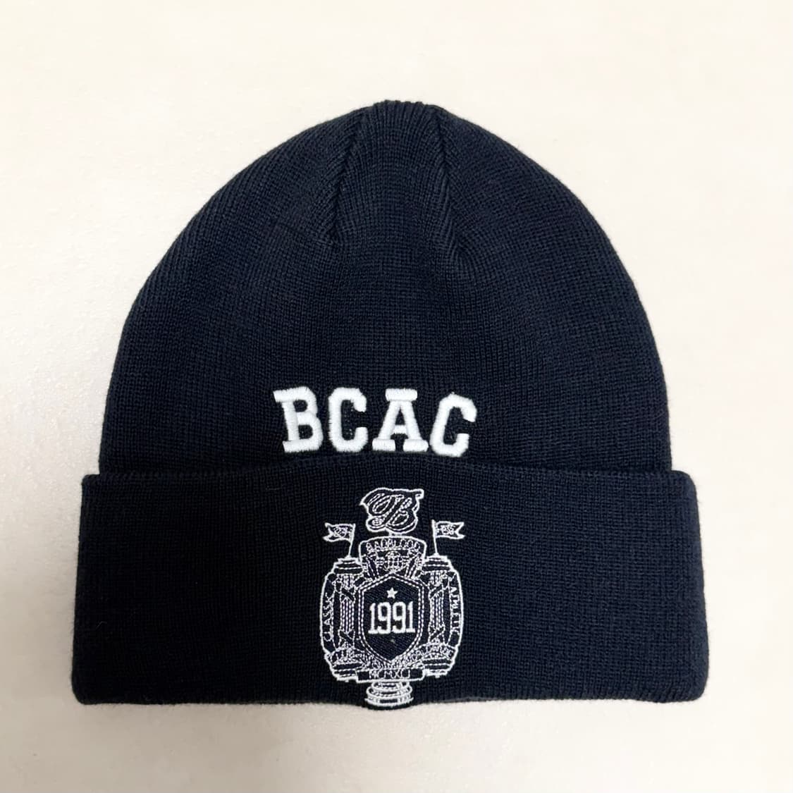 배드블러드 BCAC 엠블렘 비니 - 네이비 상품이미지2