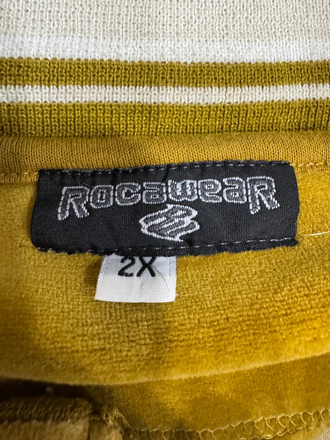 rocawear 로카웨어 벨벳 트랙탑 져지 상품이미지3