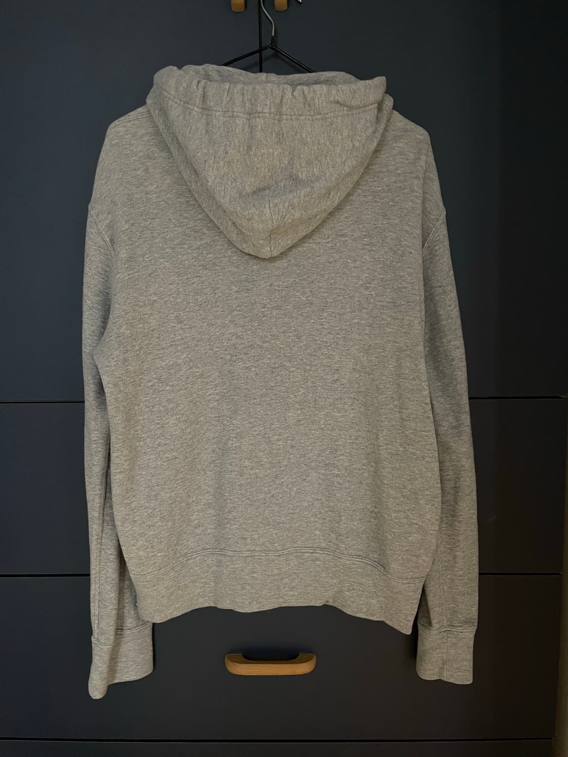 꼼데가르송 그레이 레드와펜 집업 후디 상품이미지7