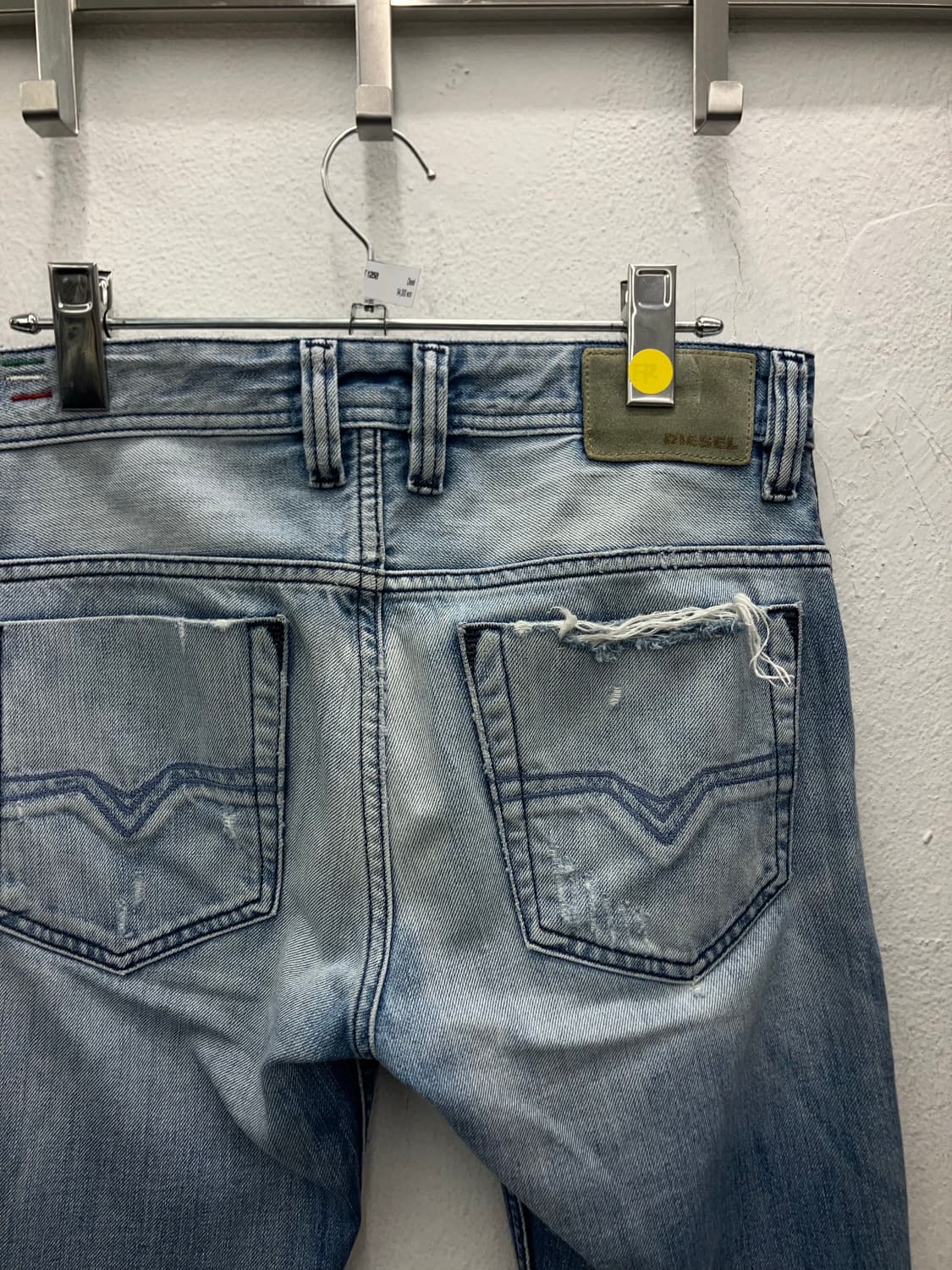 디젤 연청 데미지진 상품이미지5