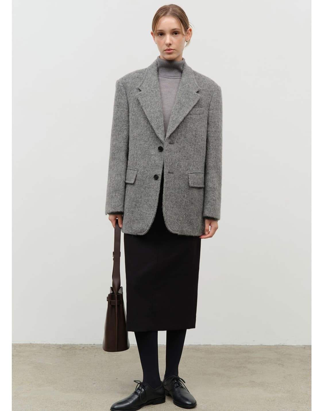 24FW 던스트 ALPACA BLAZER COAT 코트 상품이미지1