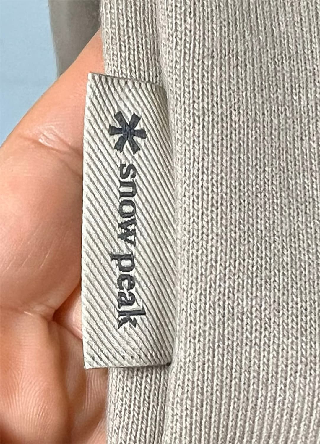 스노우피크 남자 반집업 맨투맨 추동복 XL 105 상품이미지5