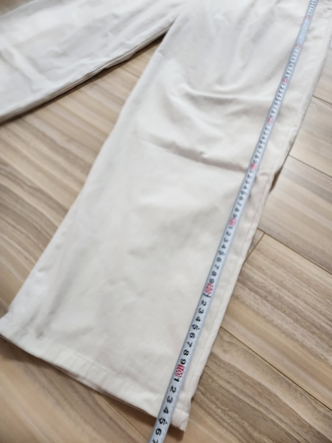 에잇세컨즈밴딩팬츠바지아이보리m 상품이미지8