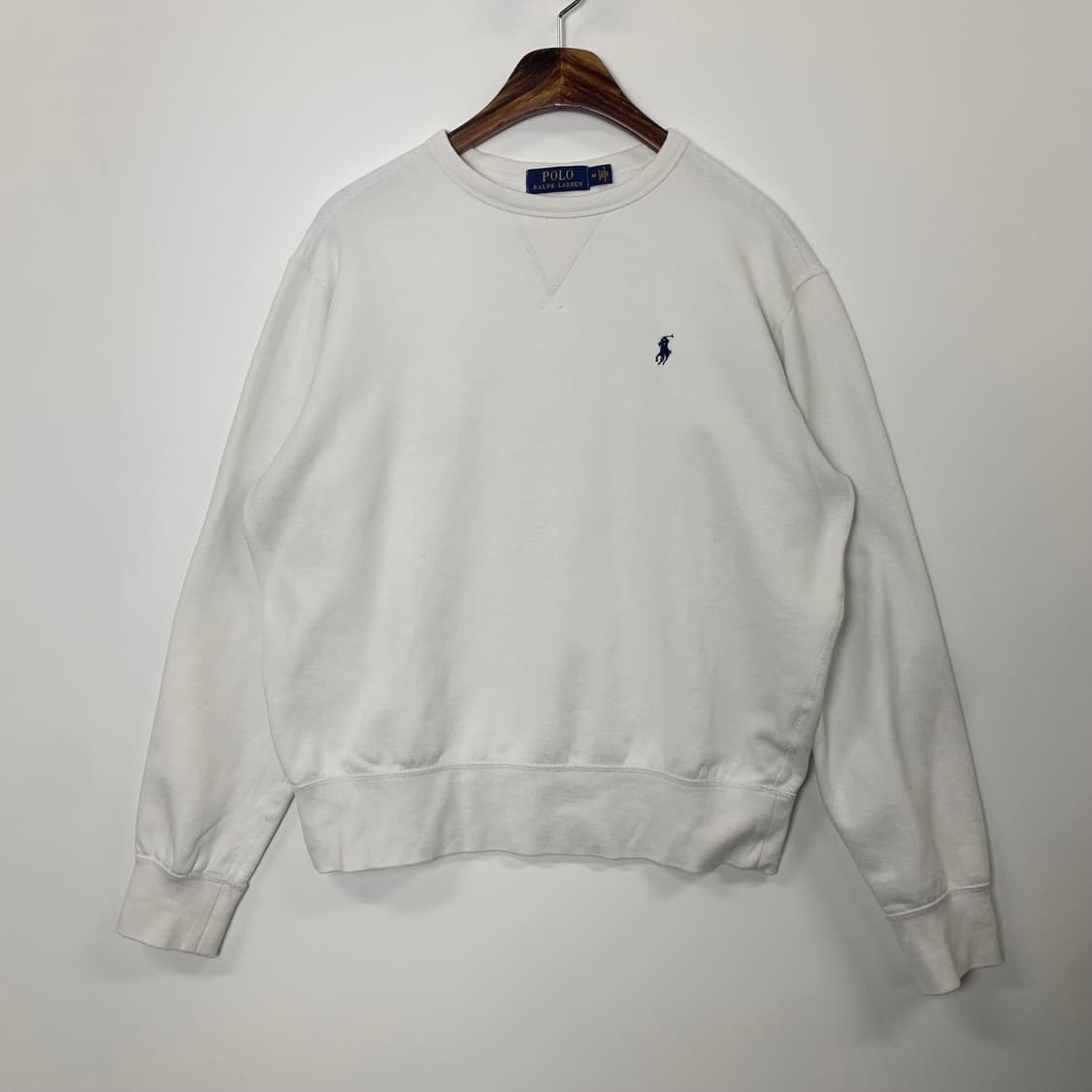 폴로 랄프로렌 신형 화이트 맨투맨 상품이미지2