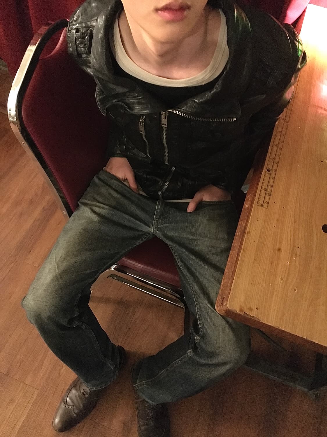 Buckaroo lether jacket 상품이미지3