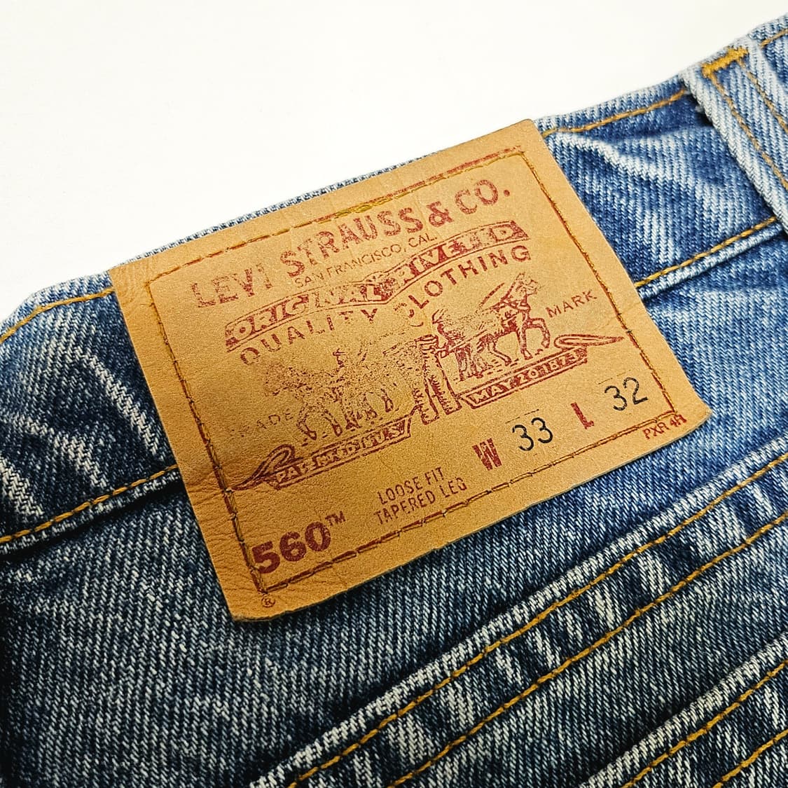 [33X32][리바이스] 90's USA 560™루즈 테이퍼드핏 데님 상품이미지7