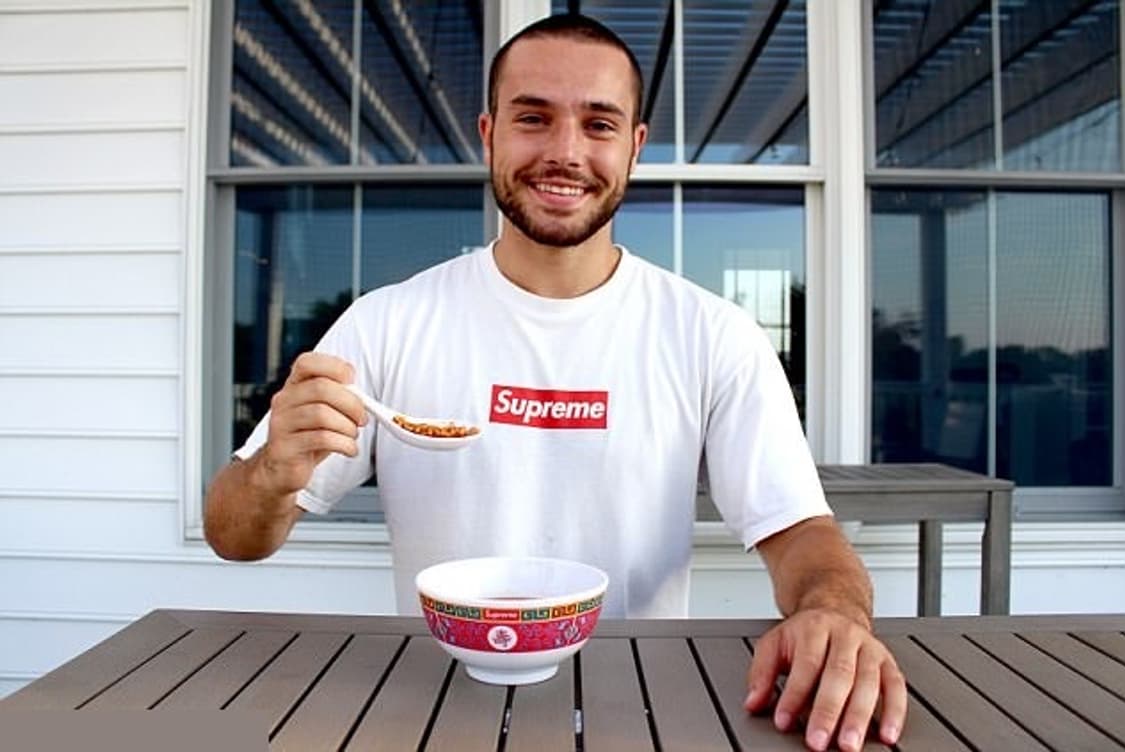 슈프림 2007 박스로고 티셔츠 흰빨 상품이미지7