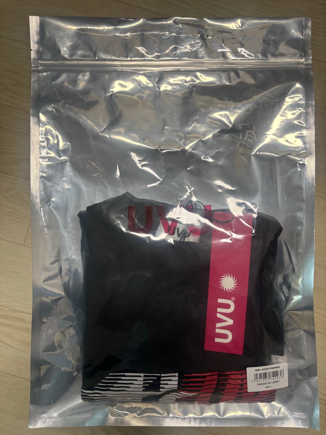 [S] UVU 시카고 25 티셔츠 블랙 상품이미지2