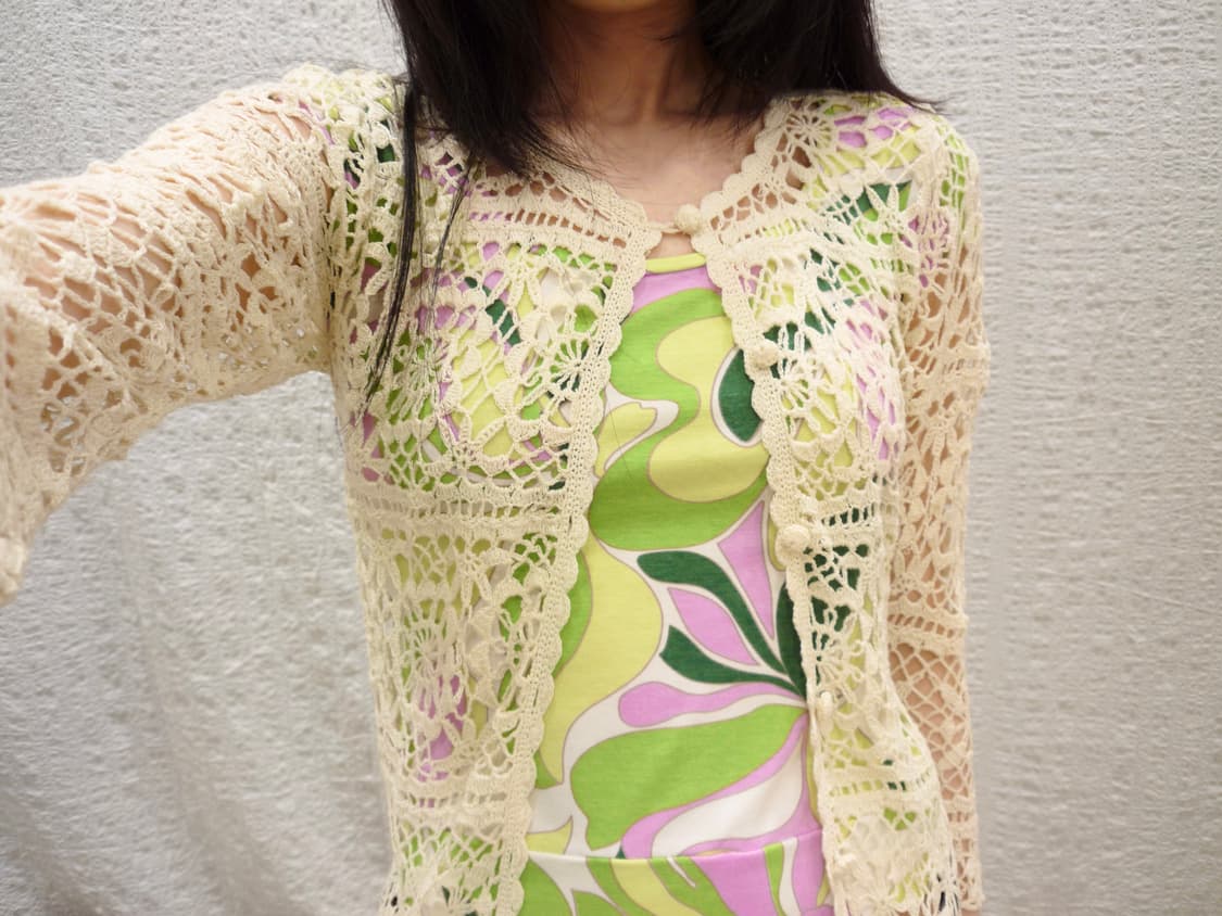 crochet net cardigan 상품이미지7
