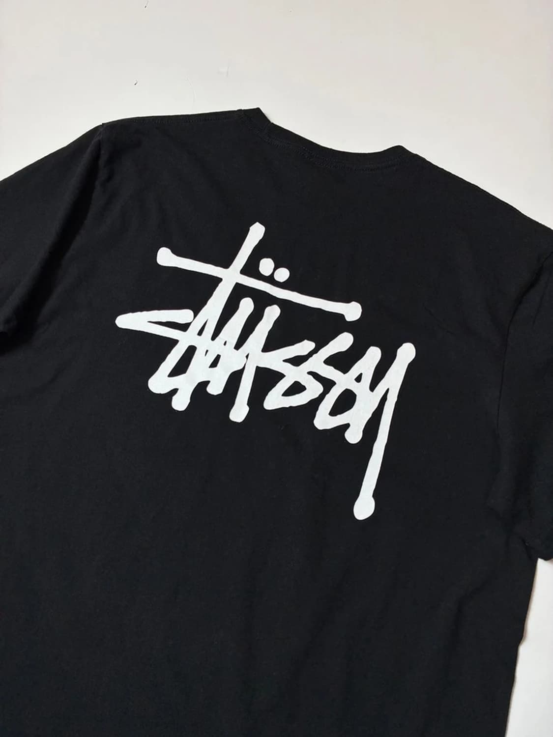 스투시 베이직 로고 코튼 반팔 티셔츠 PN9678 상품이미지2