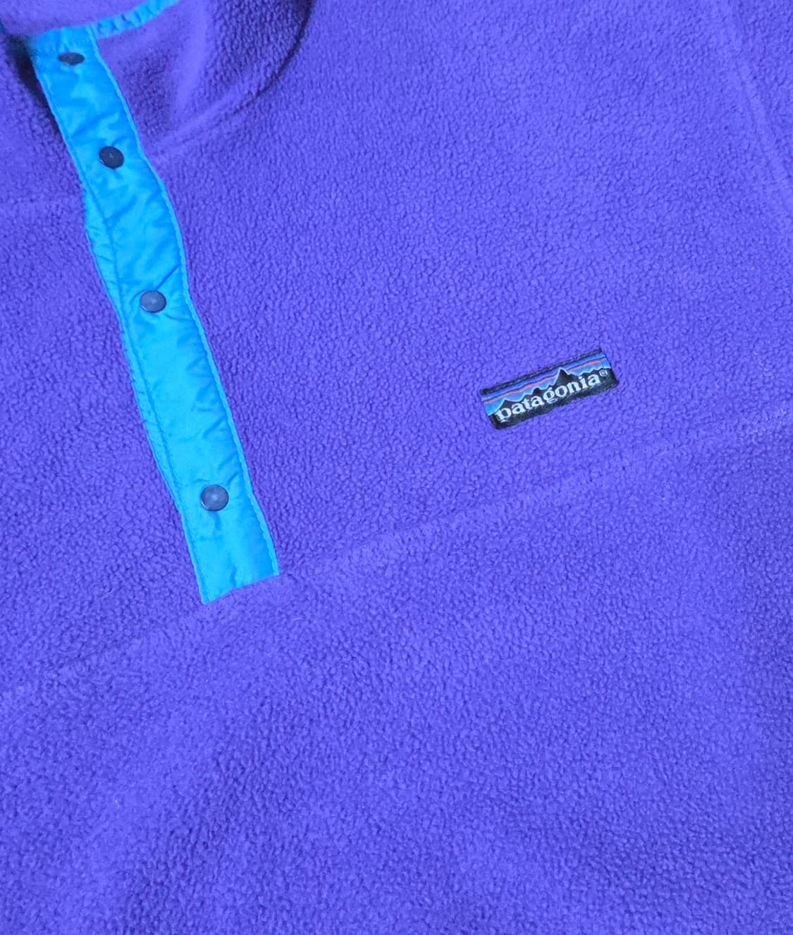 (XL)파타고니아 80s Usa 퍼플 틸 신칠라 플리스 상품이미지3