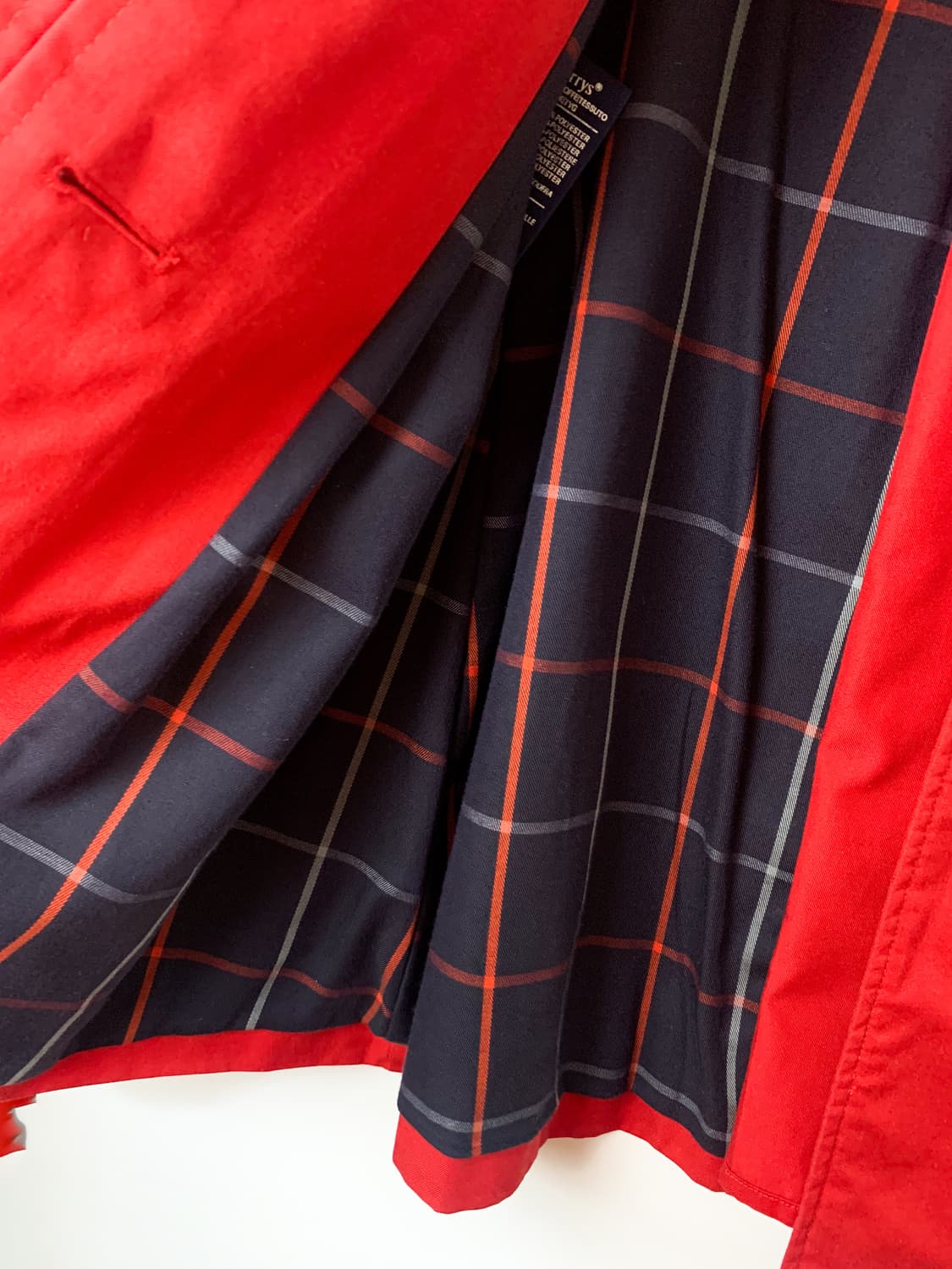 버버리 트렌치코트 하프 레드 상품이미지8