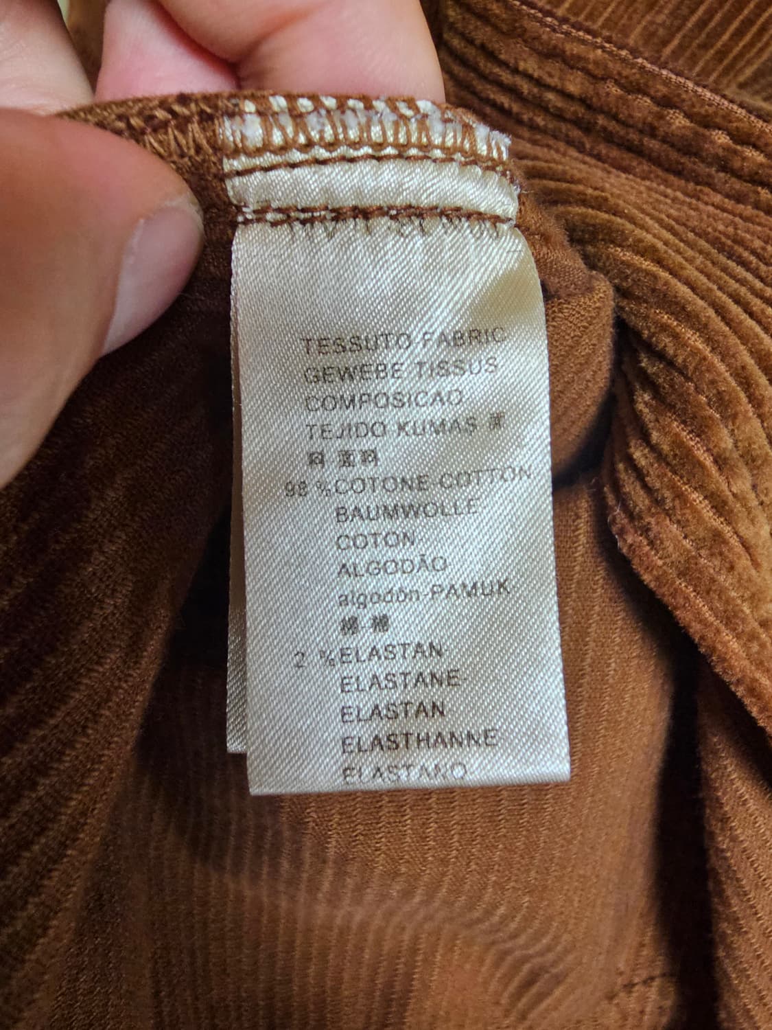 바구따 자켓 코듀로이 M 상품이미지8