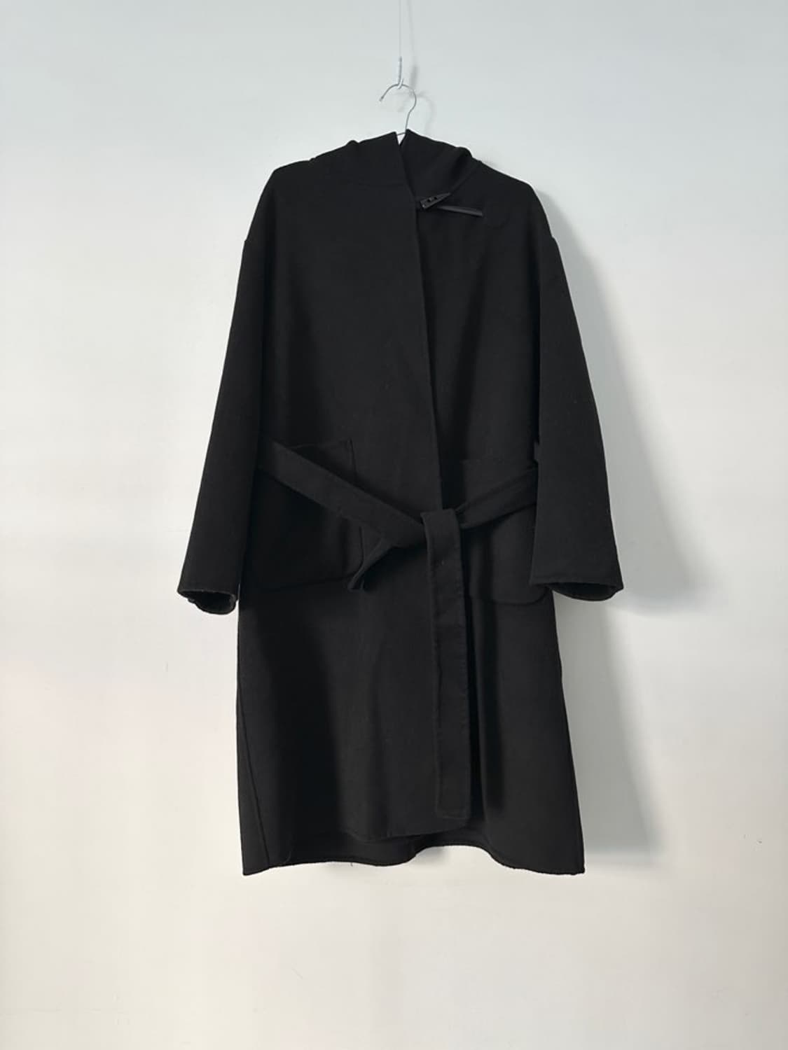 Hoody toggle coat / black 상품이미지1