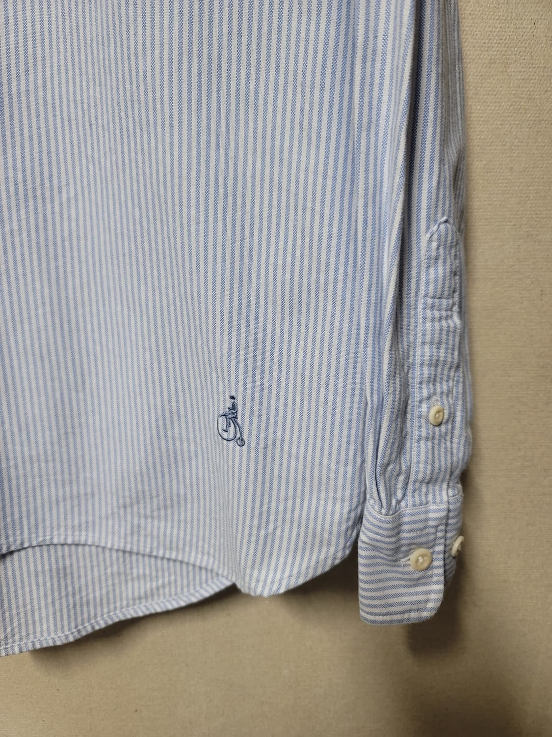 빈폴 블루 스트라이프 풀오버 셔츠 상품이미지3