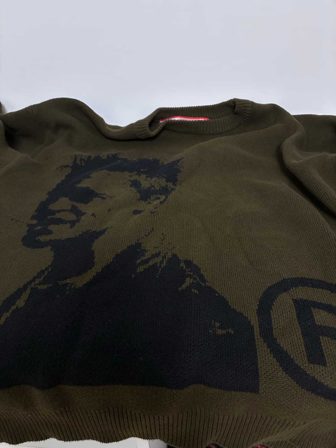 Viznclothing 타일러더든 니트 스웨터 XL 브라운 상품이미지2