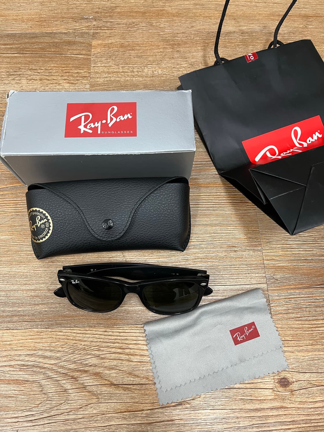 레이벤 rb2132 선글라스 블랙 상품이미지1